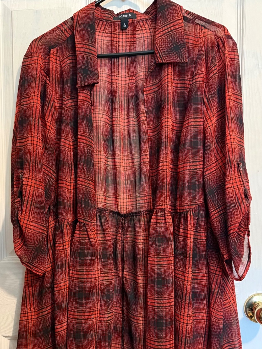 Torrid Sz2 Structured Kimono style Topper